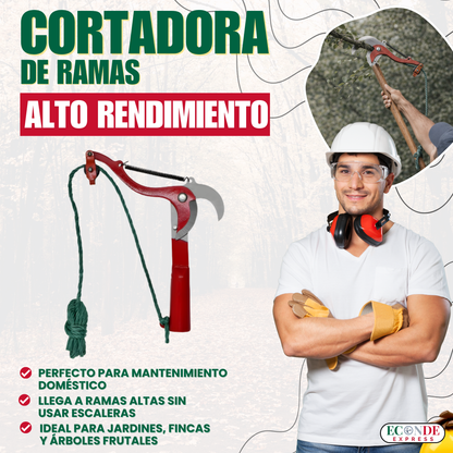 GreenMaster ⛏ Cortadora de Ramas de Alto Rendimiento