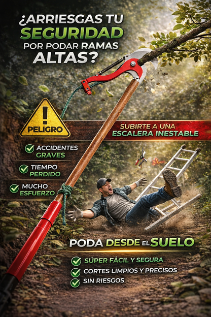 GreenMaster ⛏ Cortadora de Ramas de Alto Rendimiento