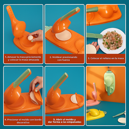 💥¡El Combo Perfecto para tu Cocina! 🎁 ¡Oferta Exclusiva,  Llévate 1 Molde para Empanadas + Grifo Multicapas de Regalo! 🎁