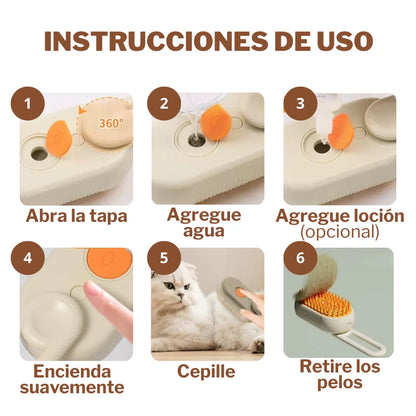 Cepillo Para Mascotas 🐾 3 En 1 🐾 | Pet Brush®